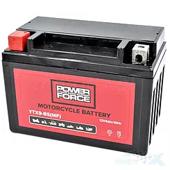 Akumulator żelowy Power Force YTX9-BS 12V 8Ah 150x87x105mm 120CCA