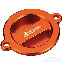 Pokrywa filtra oleju, pomarańczowa, Accel OFC03OR, KTM