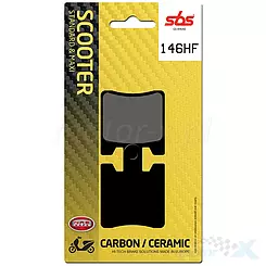 Klocki hamulcowe ceramiczne SBS Ceramic Street 146HF