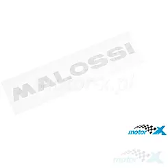 Naklejka Malossi 140mm, biała