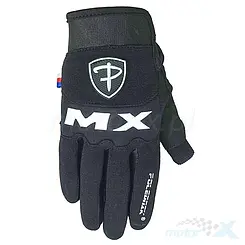 Rękawice motocyklowe dziecięce, cross, czarne, Polednik MX II Baby