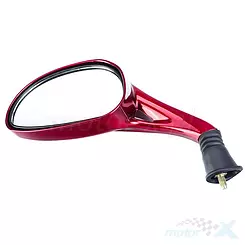 Lusterko lewe M8 red Zipp Smart / Astec