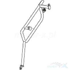 Stelaż kufra bocznego prawy QJMotor 52800P160004