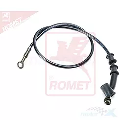 Przewód ham (pompa ham przedniego/zacisk przedni) Romet Z-ONE S / Z-ONE T 2017 (860mm)