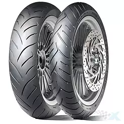 Opona do skutera Dunlop 120/70-10 SCOOTSMART 54L TL przód/tył
