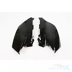 Osłony tylne górne komplet czarne UFO Plast Yamaha YZ 125 / YZ 250 02-14