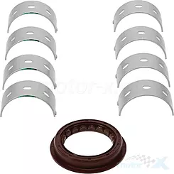 Panewki korbowodu, zielone, Hot Rods K087