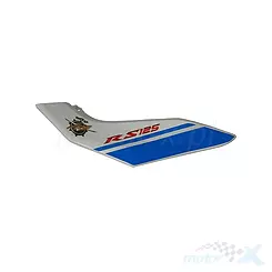Osłona boczna lewa biało-niebieska Junak RS125 PRO
