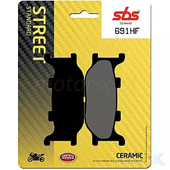 Klocki hamulcowe ceramiczne SBS Ceramic Street 691HF