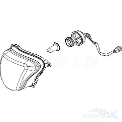 Lampa przednia Kymco People One