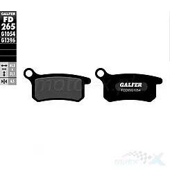 Klocki hamulcowe Galfer Semi Metal Street FD265G1054