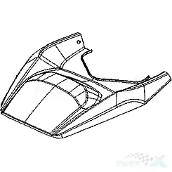 Osłona przednia górna U4R Kymco MXU