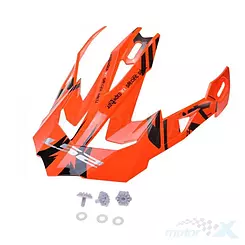 Daszek kasku LS2 MX470 Emperoe Black Orange