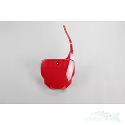 Tablica na numer startowy czerwona UFO Plast Honda CRF 230 06-