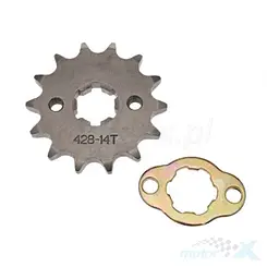 Zębatka przednia 428 14 zębów Yamaha YBR 125