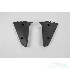 Osłony chłodnicy czarne UFO Plast Husqvarna TC / TE 05-07