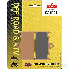 Klocki hamulcowe spiekane SBS Sinter Off Road 631RSI