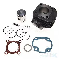 Cylinder kompletny 40.00mm 50cc, żeliwo, sworzeń 10mm, Yamaha Jog 3Kj, Minarelli horizontal AC