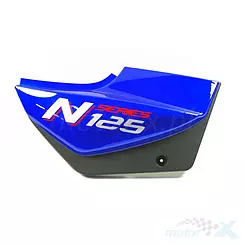 Osłona tylna dolna prawa niebieska Barton N 125