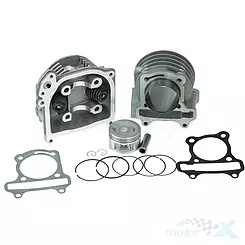 Cylinder kompletny z głowicą 50.00mm 90cc sworzeń 13mm EGR 139QMB/QMA (GY6 50) 4T