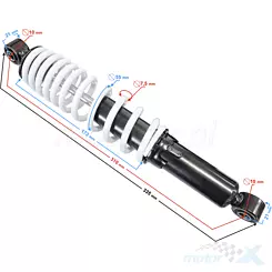 Amortyzator przedni ATV Barton Eagle 125