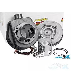 Cylinder kompletny z głowicą Malossi Sport 139cc Vespa PX 80 2T 81-97 / PX 100 83-84