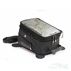 Torba na zbiornik, rozszerzalna 14-24L, magnetyczna, czarna, Kappa Alpha Range AH200BK