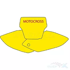 Zestaw naklejek pod numery startowe, Blackbird HONDA CRF 450 '05-'07
