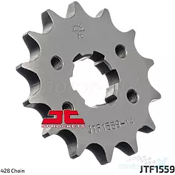 Zębatka przednia 428 14 zębów JT Sprockets JTF1559