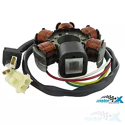 Stator iskrownik, stojan alternatora, Motoforce Minarelli AM6 / 1E40MB 50 2T LC
