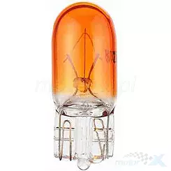 Żarówka WY5W W2.1x9.5d 12V 5W T10 pomarańczowa