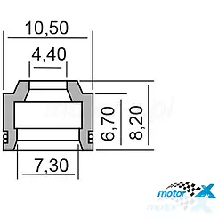 Uszczelniacz zaworowy, gumka zaworowa RMS, Honda / Kymco 50-500