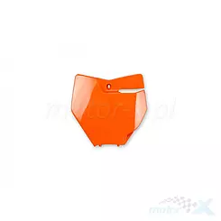 Tablica na numer startowy pomarańczowa UFO Plast KTM SX / SXF 16-18