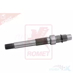 Wałek zdawczy przekładni tylnej 185mm 139QMB/QMA (GY6 50) 4T