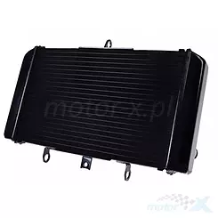 Chłodnica cieczy, czarna, WM Motor,  Kawasaki Z1000