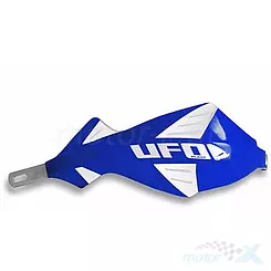 Osłony dłoni uniwersalne, niebieskie, z mocowaniem 28mm, aluminiowe, UFO Plast DISCOVER PM01654089