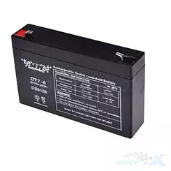 Akumulator żelowy WM Motor OT7-6 6V 7Ah 151x35x100mm 