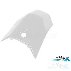 Osłona korka wlewu paliwa TNT, biała, Derbi Senda R, Senda SM 00-09 / Gilera RCR, SMT 04-05