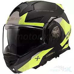 Kask szczękowy LS2 FF901 Advant X Oblivion Matt Black Hi-Vis Yellow
