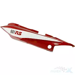 OSŁONA lewa POD SIODŁEM CZERWONO-BIAŁA 901RS