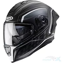 Kask integralny z blendą Caberg Drift Evo Integra (Pinlock) CZARNY MAT/SZARY/BIAŁY