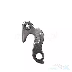 Hak przerzutki rowerowy, aluminiony, 5f