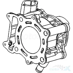 Cylinder goły K-XCT / People GTi / Dink Street 300
