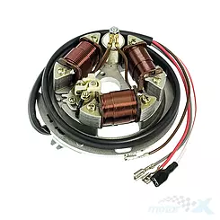 Stator iskrownik, stojan alternatora, 6V, platynki, Simson S51 / SR 50 / KR 51