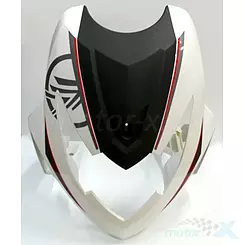 Osłona przednia (biało/czarny w1/ba ) z naklejką 65301B67011Z