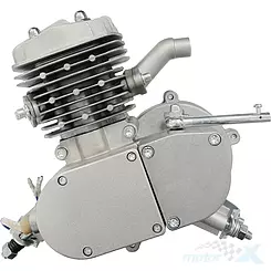 Zestaw do przerobienia napędu rowera na silnik spalinowy, 80cc, 2T, Moretti Parts