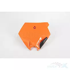 Tablica na numer startowy pomarańczowa UFO Plast KTM SX / SXF 03-06