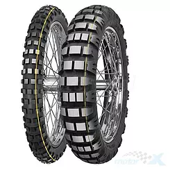 Opona motocyklowa Mitas 140/80-17 E-09 69R TL DAKAR (ŻÓŁTY PASEK) tył