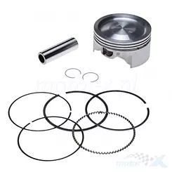 Tłok kompletny 63.00mm, for nicasil cylinder, WM Motor Yamaha YZF-R 125