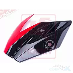 Osłona przednia górna lampy prawa czarno czerwona Romet ZXT 50 / 125